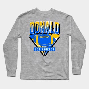 Vintage Los Angeles Football Donald Long Sleeve T-Shirt